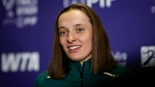 Iga Swiatek aux WTA Finals 2025. Photo : Getty