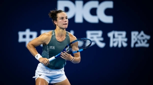 博瑟翁把目标设定得很高：“我的目标是赢得一项大满贯，然后再赢得几项”。照片：Gettyimages