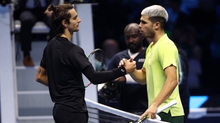 穆塞蒂和他抓住阿尔卡拉斯和辛纳的秘诀：「我必须在我的身体上努力，并且我已经取得进步。」图片：Gettyimages