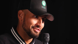 Kyrgios confesses which current circuit player reminds him of himself. Source: Getty

基尔吉奥斯坦白了，目前赛场上的一位球员让他想起了自己。来源：盖蒂