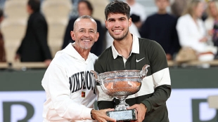 Samu López informa sobre la pretemporada de Alcaraz: "Seguimos entrenando con ambición, ilusión y unidad"