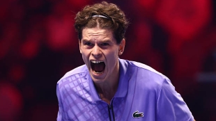 Alexander Blockx buscará esta tarde conquistar las Next Gen Finals. Fuente: Getty