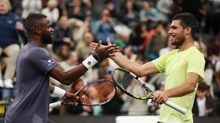 Alcaraz disfruta en Nueva Jersey y cae derrotado frente a Tiafoe