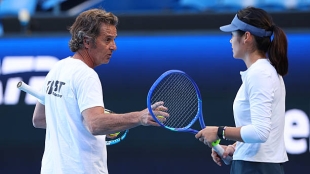 Emma Raducanu, cambio di racchetta. Foto: gettyimages