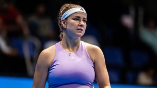 Muchova se abrió y habló del calendario, entre otras cosas. Fuente: Getty