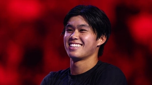 Learner Tien se proclamó campeón de las Next Gen Finals... y quiere más. Fuente: Getty