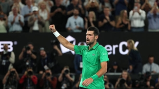 这是小德在澳大利亚战胜Sinner后留下的传奇数据。照片：Gettyimages