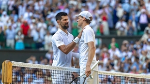 德约科维奇与辛纳对决前："他打得太好了，结果不只取决于我，他的水平也得下降"。图片：Gettyimages