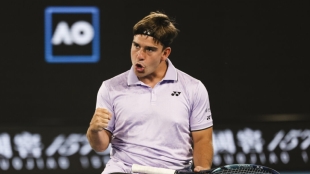 马丁·德拉普恩特，澳大利亚历史的一步之遥。来源：Getty