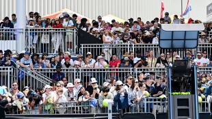 澳大利亚公开赛破纪录，第二天观众人数达50万，5天累计。照片：Gettyimages