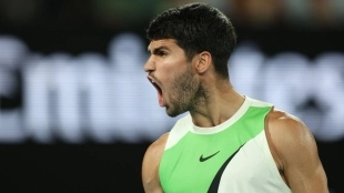 Alcaraz: "Si Zverev quiere ganarme va a tener que sudar mucho"