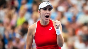 Belinda Bencic named MVP of the United Cup 2026. Source: Getty