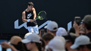 阿尔卡拉斯在澳大利亚公开赛中被迫暂停训练的原因。照片：Getty