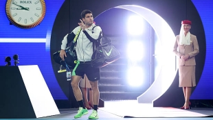 Carlos Alcaraz, posible rival en segunda ronda con Open de Australia 2026. Foto: gettyimages