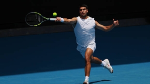 卡洛斯·阿尔卡拉斯将参加1点制大满贯赛。图片：gettyimages