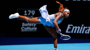 高芙：“我知道球员们会给大满贯施加更大压力”。照片：Getty