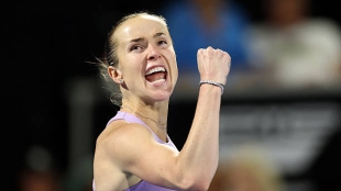 Elina Svitolina, campeona en Auckland. Foto: gettyimages