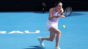 Elina Svitolina, en Auckland 2026. Foto: gettyimages