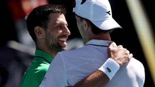 Maestrelli surrenders to Djokovic: "When he steps up, it seems like nothing can go wrong." Photo: Getty