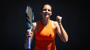 普利斯科娃，2026年澳大利亚公开赛。照片：gettyimages