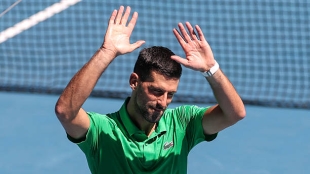 2026年澳大利亚公开赛，诺瓦克·约科维奇。图片：gettyimages