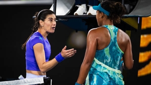 Jelena Djokovic se pronuncia sobre la polémica entre Osaka y Cirstea: "Es una falta de respeto". Foto: Getty