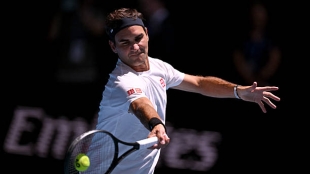 Roger Federer beats Ruud at the 2026 Australian Open. Photo: gettyimages

Translation: Roger Federer bat Ruud à l'Open d'Australie 2026. Photo : gettyimages.
