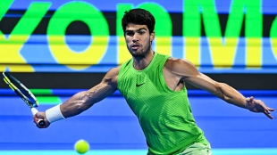 阿尔卡拉斯再次投入训练，眼睛盯着印第安维尔斯。图片：Gettyimages