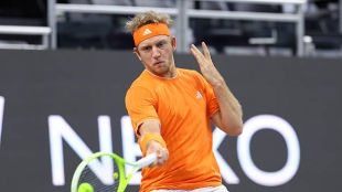 赛事：达拉斯，Davidovich 在首局破发，足以战胜 Michelsen（供图：盖蒂图片社）