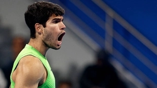 Horario y dónde ver la semifinal de Alcaraz en Doha ante Rublev