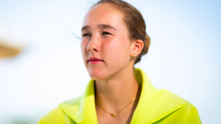 Andreeva: "Sometimes I forget that I am only 18 years old." Source: Getty