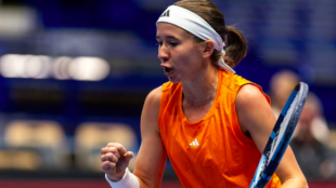 WTA Ostrava. Bartunkova continues winning and is now one step away from the top100. Source: Getty