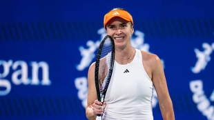 Svitolina rimonta contro Ruzic e si scontrerà nuovamente con Gauff nelle semifinali di Dubai. Foto: Gettyimages.