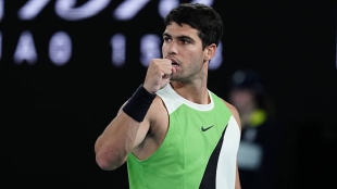 卡洛斯·阿尔卡拉斯，盛大头衔。照片：gettyimages