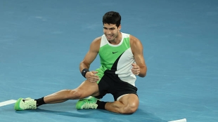 卡洛斯·阿尔卡拉斯，创纪录的早熟。照片：gettyimages