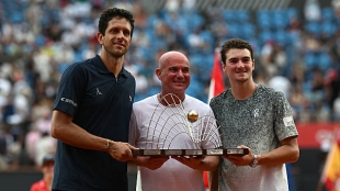 若昂·丰塞卡在里约公开赛中获得冠军。照片：gettyimages