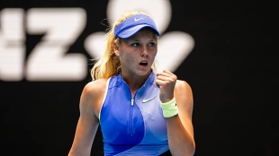 Ksenia Efremova, junior champion of the Australian Open 2026. Photo: gettyimages