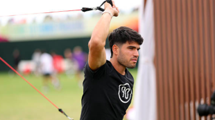 ODJ sábado 7 de marzo en Indian Wells 2026: Alcaraz-Dimitrov en horario diurno. Fuente: Getty