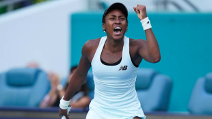 Gauff se viene arriba en Miami. Fuente: Getty