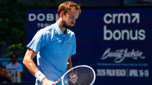 Medvedev admite que hay algo más difícil que ganar un Grand Slam. Fuente: Getty