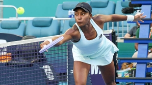 Gauff reacciona a tiempo ante Parks en Miami