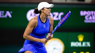 Keys, tras caer en Indian Wells después de volver de su lesión: "Hice todo lo que pude". Foto: Gettyimages