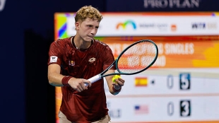 Landaluce graduates in Miami with a great victory over Khachanov.