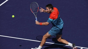 Norrie quiere repetir su hazaña de 2021 y ya está en cuartos de final, donde podría verse con Alcaraz. Foto: Gettyimages