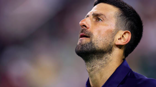 德约科维奇可能在印第安维尔斯赛后退出ATP排名前三。源自：Getty