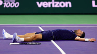 这就是全世界都在谈论的 Djokovic 和 Draper 之间的关键一击。 Fuente: Getty