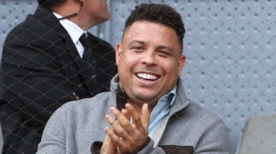 Ronaldo Nazario, presente en la semifinal entre Sabalenka y Rybakina en Miami