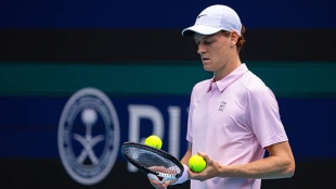 Sinner continues without losing a set in the Masters 1000 and his streak extends to 34 consecutive sets. Photo: Gettyimages