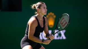 Aryna Sabalenka seeks the title in Indian Wells. Photo: gettyimages