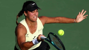 Bouzas, eliminada en segunda ronda de Indian Wells.